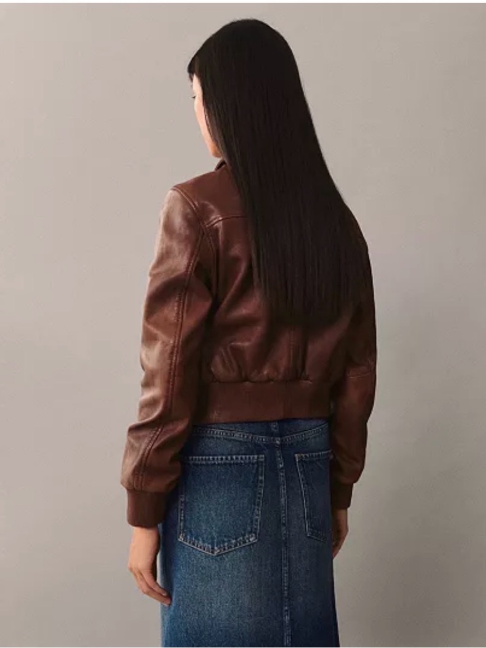 Mango Leather Jacket - Picture 13 of 13